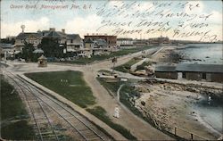 Ocean Road Narragansett Pier, RI Postcard Postcard Postcard