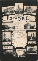 Holyoke Landmarks Postcard