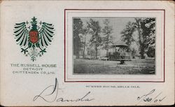 The Russel House, Summer House, Belle Isle Postcard