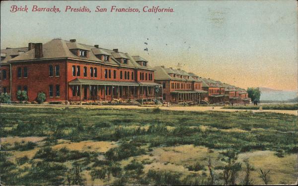 Brick Barracks, Presidio San Francisco California
