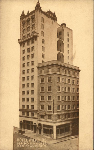 Hotel Wiltshire San Francisco California