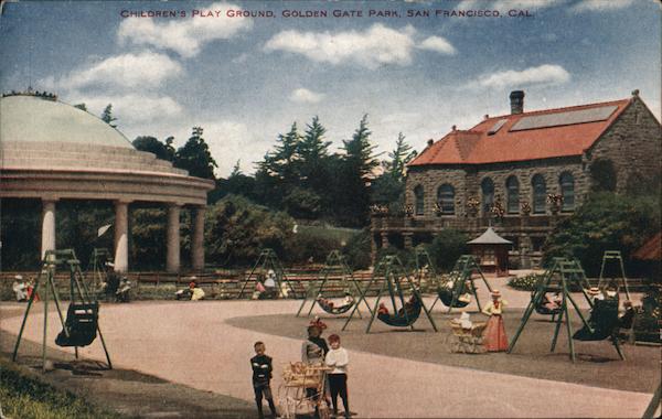 Children's Play Ground, Golden Gate Park San Francisco California