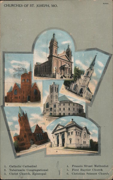Churches of St. Joseph, MO. Missouri