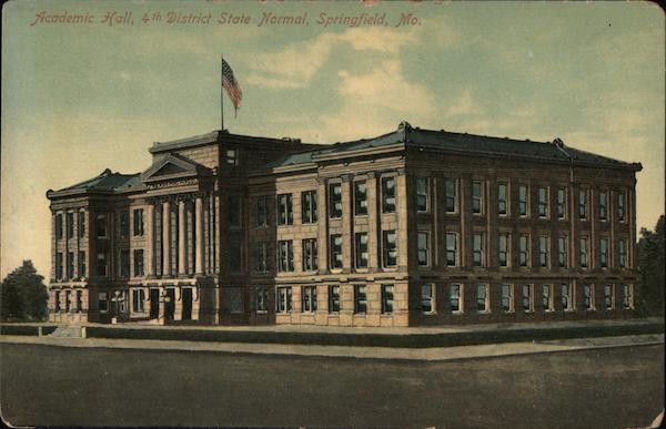 Academic Hall 4th District State Normal Springfield Missouri