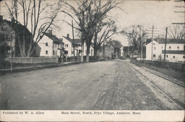 Main Street, North, Frye Village Andover Massachusetts