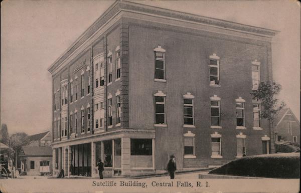 Sutcliffe Building Central Falls Rhode Island