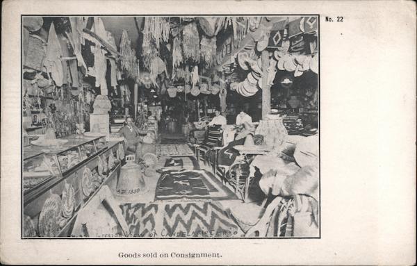 Goods Sold on Consignment, Original Old Curio Store Santa Fe New Mexico