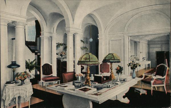 Standard Varnish Works Living and Dining Room of Magnificent Home