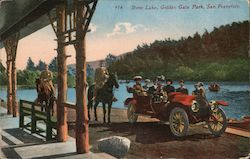 Stow Lake, Golden Gate Park San Francisco, CA Postcard Postcard Postcard