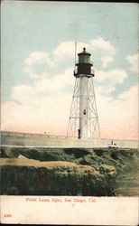 Point Loma Light Postcard