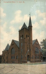 Congregational Church St. Joseph, MO Postcard Postcard Postcard