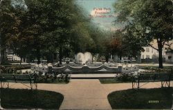 Patee Park Fountain Postcard