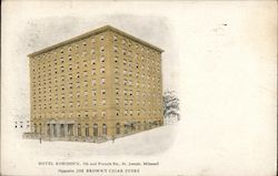 Hotel Robidoux, 5th and Francis Sts. Postcard