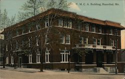 YMCA Building Postcard