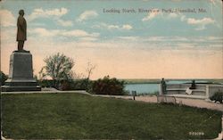 Looking North Riverview Park Hannibal, MO Postcard Postcard Postcard