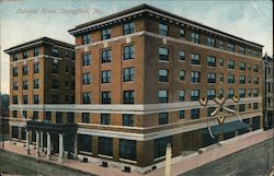 Colonial Hotel Postcard
