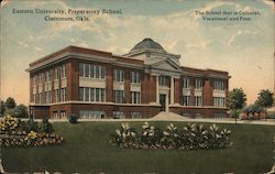 Eastern University, Preparatory School Postcard
