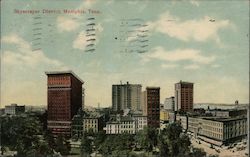 Skyscraper District Postcard