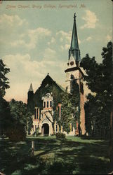 Stone Chapel, Drury College Postcard