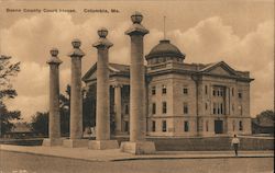 Boone County Court House Columbia, MO Postcard Postcard Postcard