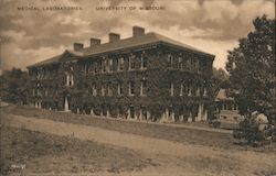 Medical Laboratories, University of Missouri Postcard