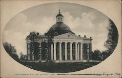 University of Missouri Original Bldg. Postcard