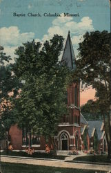 Baptist Church Postcard