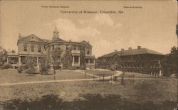 Parker Memorial Hospital Medical Building University of Missouri Postcard