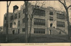 High School Ponca City, OK Postcard Postcard Postcard