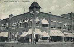 American Bank Block Postcard