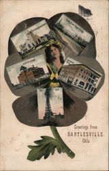 Greetings from Bartlesville, OK Postcard
