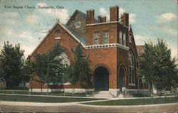 First Baptist Church Postcard