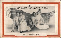 No Room For More Here Postcard