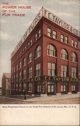 The Power House of the Fur Trade, Most Prominent House In The Great Fur District Postcard