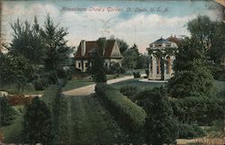 Mausoleum Shaw's Garden Postcard