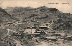 Gold Road Camp Oatman, AZ Postcard Postcard Postcard