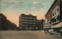 Washington Square Haverhill, MA Postcard Postcard Postcard