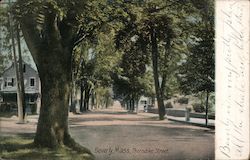 Thorndike Street Beverly, MA Postcard Postcard Postcard