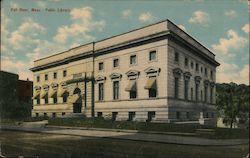 Public Library Postcard