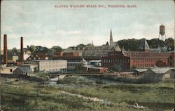 Slater Woolen Mills Inc. Postcard