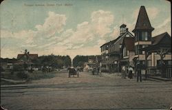 Temple Avenue Ocean Park, ME Postcard Postcard Postcard