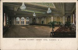 Ballroom, Elizabeth Carteret Hotel Postcard