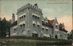 Brightwood Hall Bristol, CT Postcard Postcard 