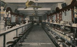 The Palace Confectionary 215 Market Street Harrisburg, PA Postcard Postcard Postcard