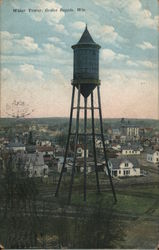 Water Tower Postcard