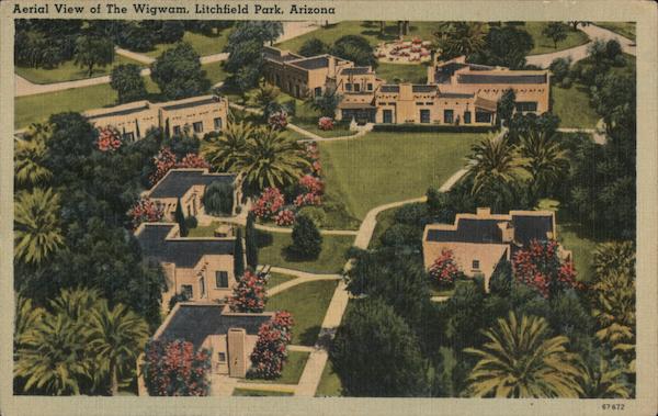 Aerial View of The Wigwam Litchfield Park Arizona