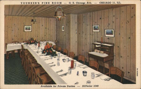 Younker's Pine ROom Chicago Illinois