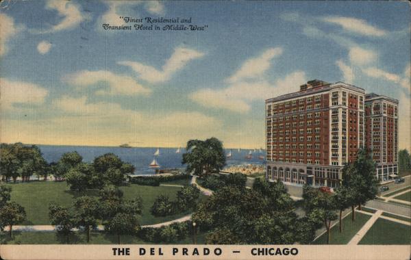 The Del Prado - Finest Restaurant and Transient Hotel in MIddle West Chicago Illinois