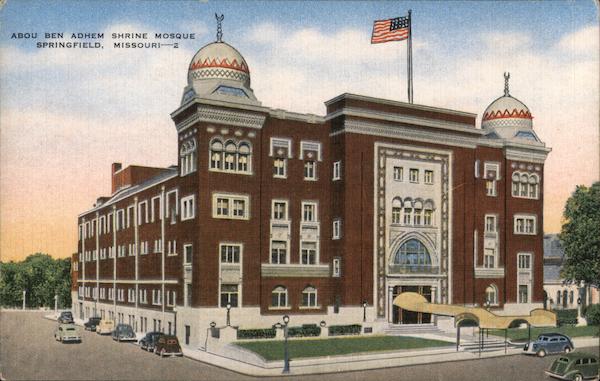 Abou ben Adhem Shrine Mosque Springfield Missouri