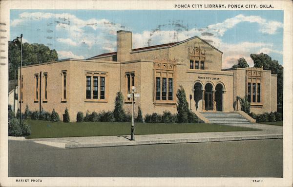 Ponca City Library Oklahoma